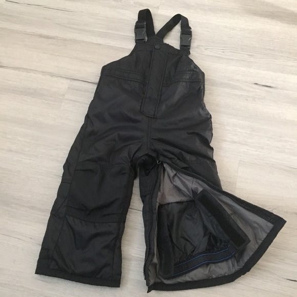 Baby Gap 2T ColdControl Max Bib Snowpants, Black - Picture 2 of 9